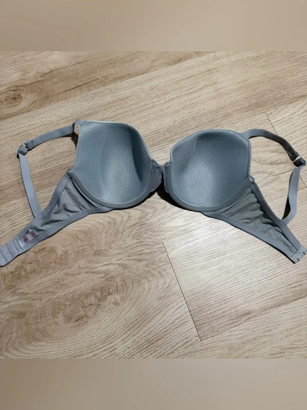 SO Women’s Lightly Lined Gray T-Shirt Bra